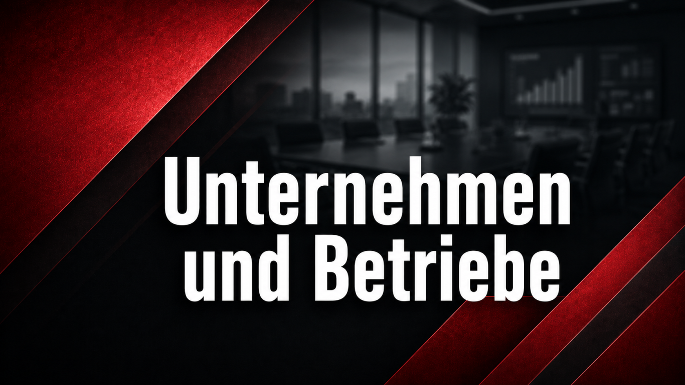 betriebe und unternehmen